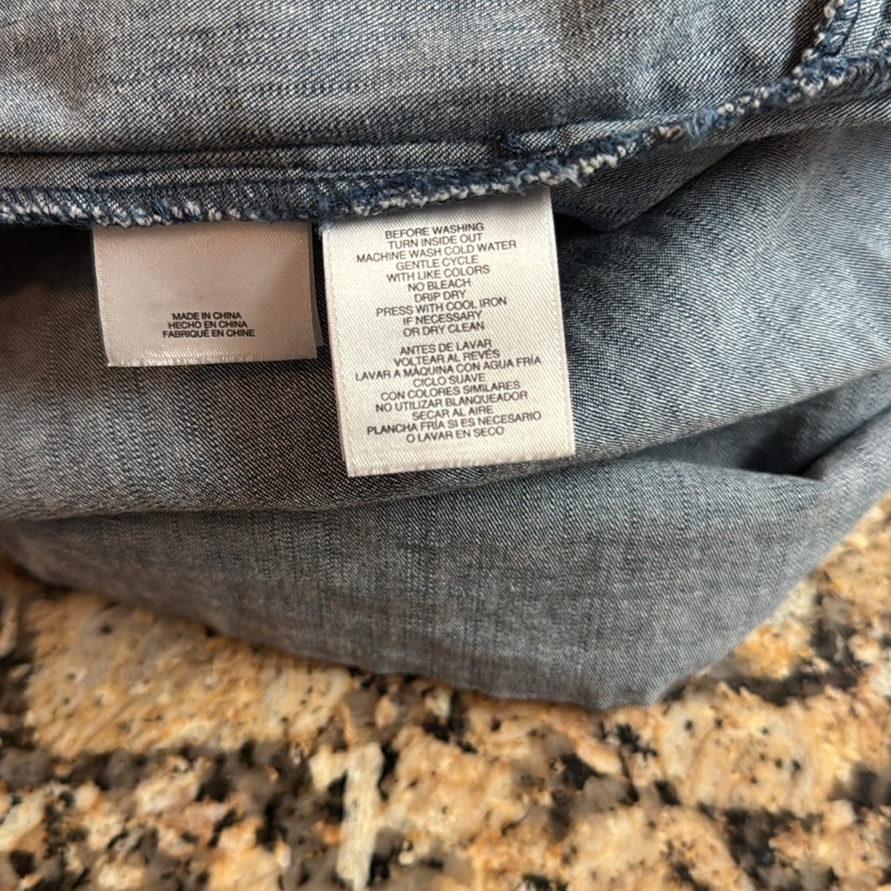 Women’s Annie Klein denim dress size  6 - Picture 5 of 5